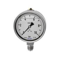 Glycerine pressure gauge, CrNi steel