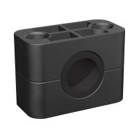 Stauff clamp bodies with elastomer inserts