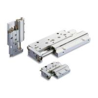 SMC Kompaktschlitten mit niedrigem Gehäuse MXF