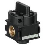 Aventics 3/2-Absperrventil, mechanisch betätigt, Serie NL1-BAV 0821300773 NL1-BAV-G014-SOM-MAN-DS