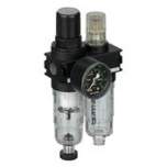 Aventics Unidad de preparacion de aire de 2 piezas, Serie NL1-ACD 0821300728 NL1-ACD-G018-GAU-100-SSN-HO-05,00