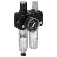 Aventics 0821300434 (NL2-ACD-G038-GAU-100-PBS-AO-05) Wartungseinheit, 2-teilig, Serie NL2-ACD