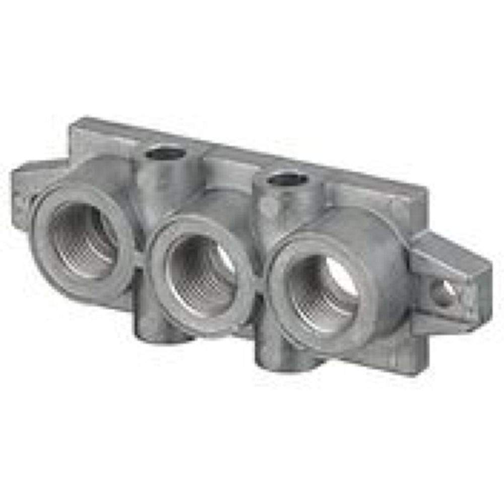 Aventics End plate left, End plate right 8985041442 ISO4-END-TYPEF-L-R-G1