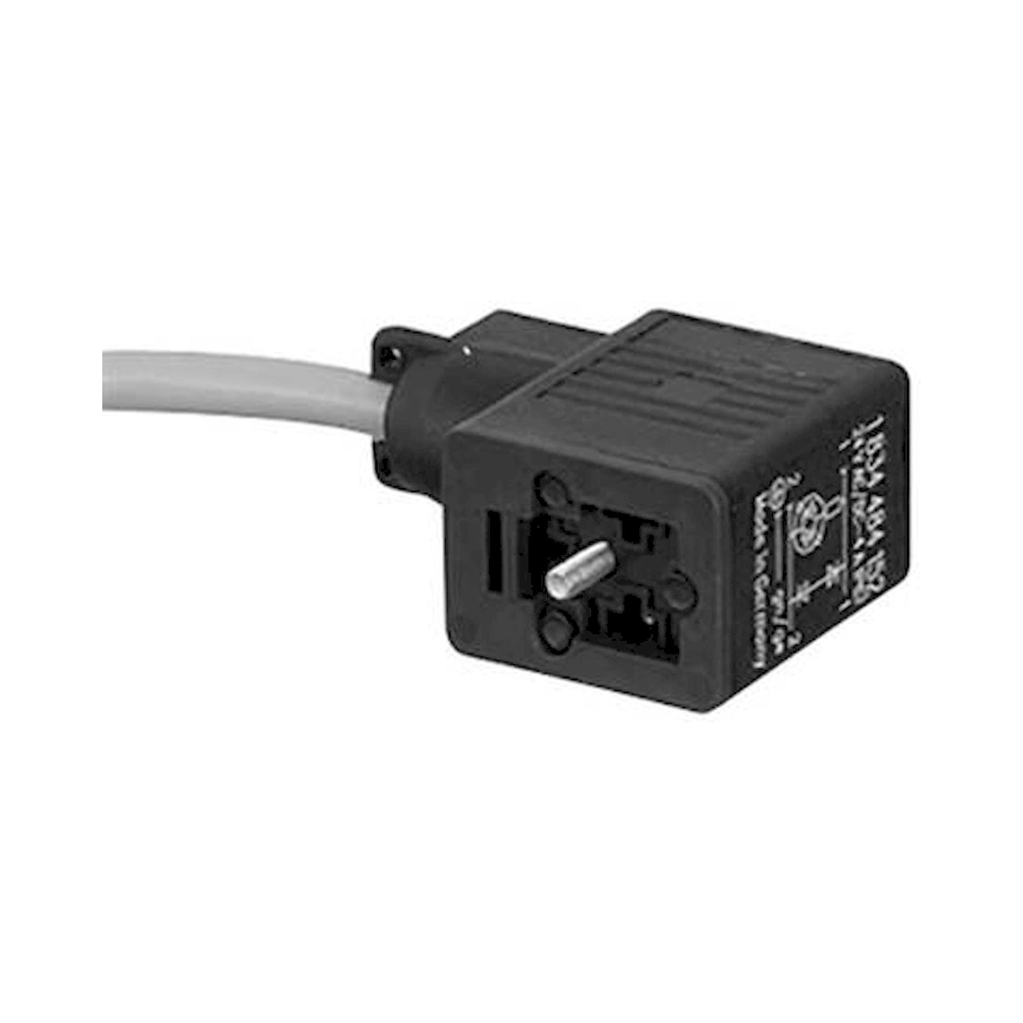 Leitungsdose with Kabel, Serie CN1, CN1-FORM_B-Z-2+E-5,00M-YE - Aventics 1834484154