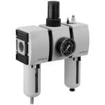 Aventics R412009329 (AS5-ACT-G100-GAU-080-PBP-AC-05) Wartungseinheit, 3-teilig, Serie AS5-ACT