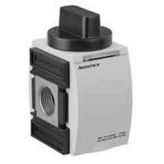Aventics Válvula de cierre 3/2 de accionamiento mecánico, Serie AS5-BAV R412009260 AS5-BAV-G034-MAN