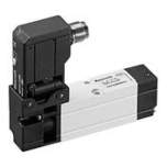 Aventics 5/2-Wegeventil, Serie CD02-AL R422000307 CD02-5/2XX-DO-024DC-M12