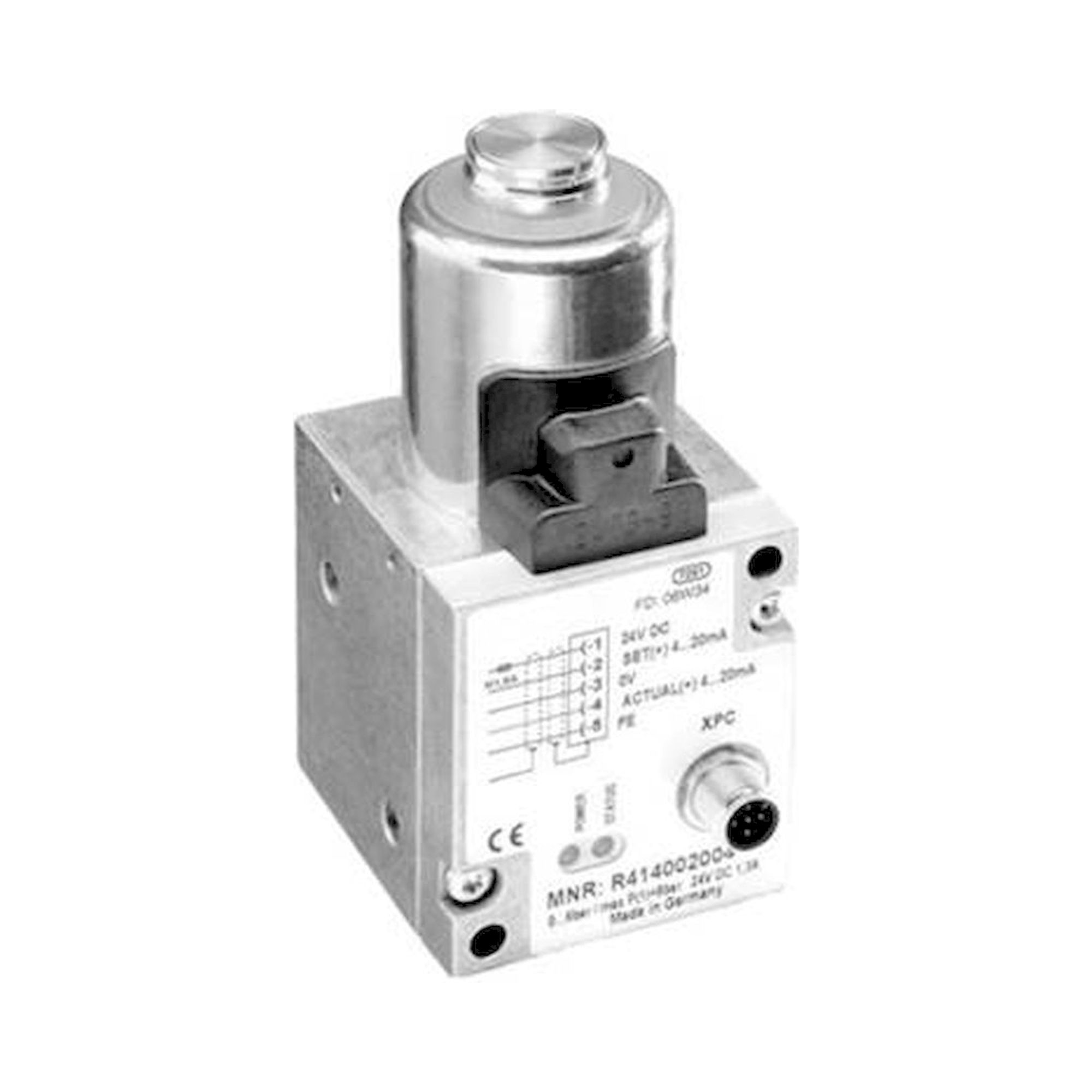 (ED05-000-100-020-1M12A) E/P Druckregelventil, Serie ED05 - Aventics R414002007