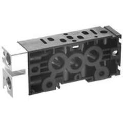 Aventics Base plate, ports 2 and 4 on side R412004384 CD01, G1/4