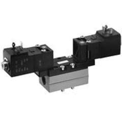 Aventics 2x3/2-directional valve, Series 581, size 1 R402003722 V581-3/2CC-024DC-I1-2CNF-HUX-AA-X-S-T0