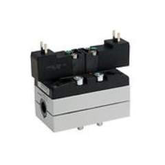Aventics 2x3/2-directional valve, Series 581, size 1 R402003702 V581-3/2CC-024DC-I1-2P15-LUA-PP-X-S-T0