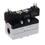 Aventics 5/3-directional valve, Series 581, size 1 5811561130 V581-5/3EC-024DC-I1-2P15-LUA-PP-X-C-T1