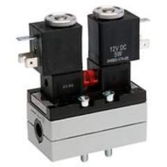 Aventics 2x3/2-directional valve, Series 581, size 1 R402003714 V581-3/2CC-012DC-I1-2P22-HBX-PA-X-S-T0