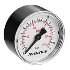 Aventics Pressure gauge, Series PG1-STD 3530190100 PG1-ROB-G018-STD-D50P(0-12)