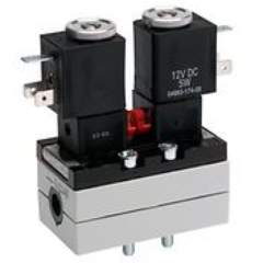 Aventics 5/3-directional valve, Series 581, size 1 5811423200 V581-5/3CC-024AC-I1-2P22-HBX-PA-X-S-T1