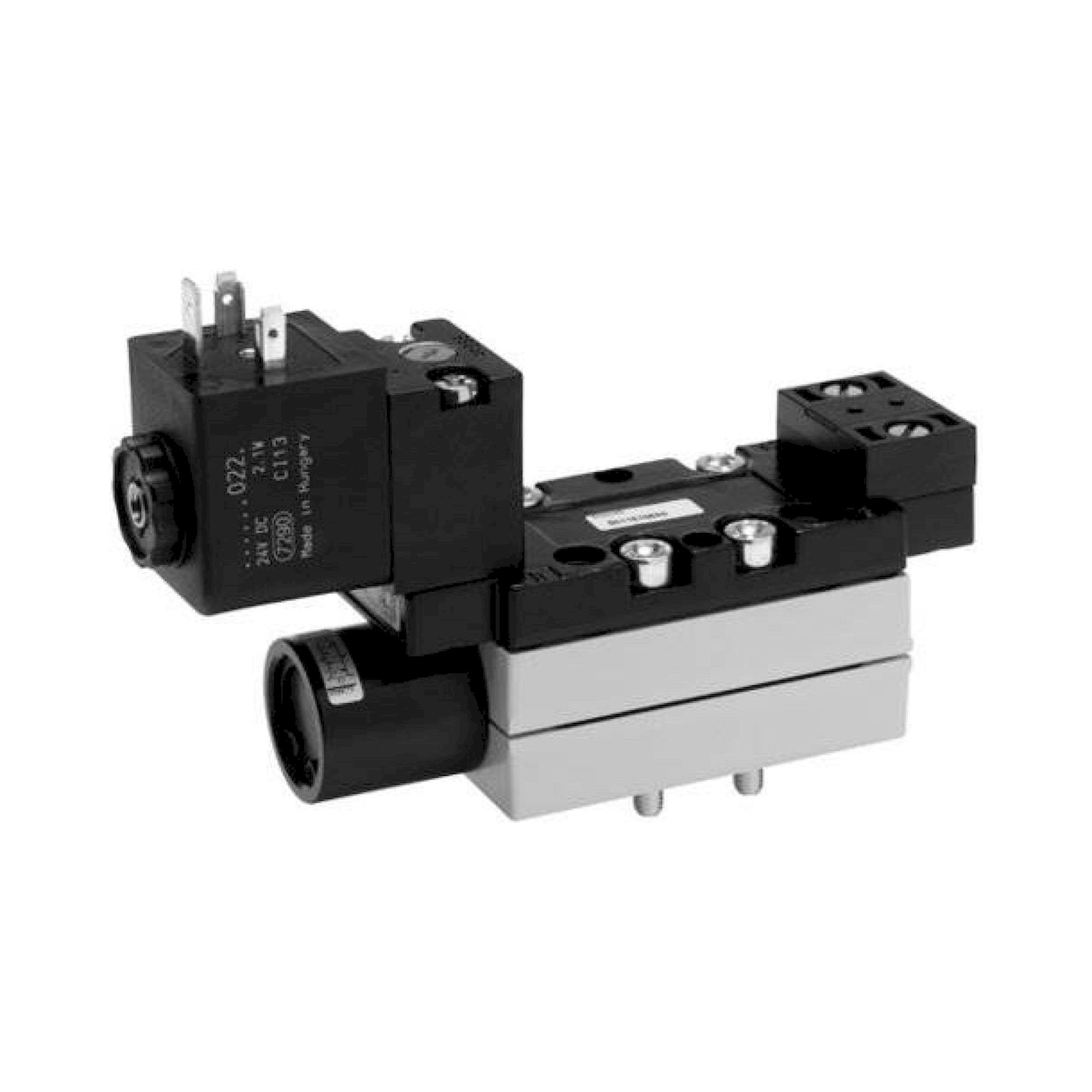 (V581-5/2AR-230AC-I1-ACNO-LBX-A) 5/2-Wegeventil, Serie 581, Größe 1 - Aventics 5811670450