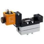 Aventics 5/2-Wegeventil, Serie 581, Größe 1 5811173530 V581-5/2SR-024DC-I1-1CNO-HNX-AA-X-S-T1