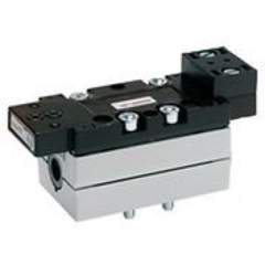 Aventics 5/3-Wegeventil, Serie 581, Größe 1 5811581000 V581-5/3EC-I1-2CNA-AA-X-C-T1