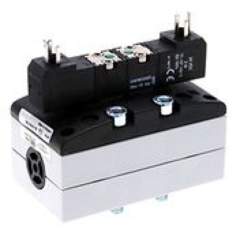 Aventics 5/3-Wegeventil, Serie 581, Größe 2 5812460130 V581-5/3CC-024DC-I2-2P15-LUA-PP-X-C-T0