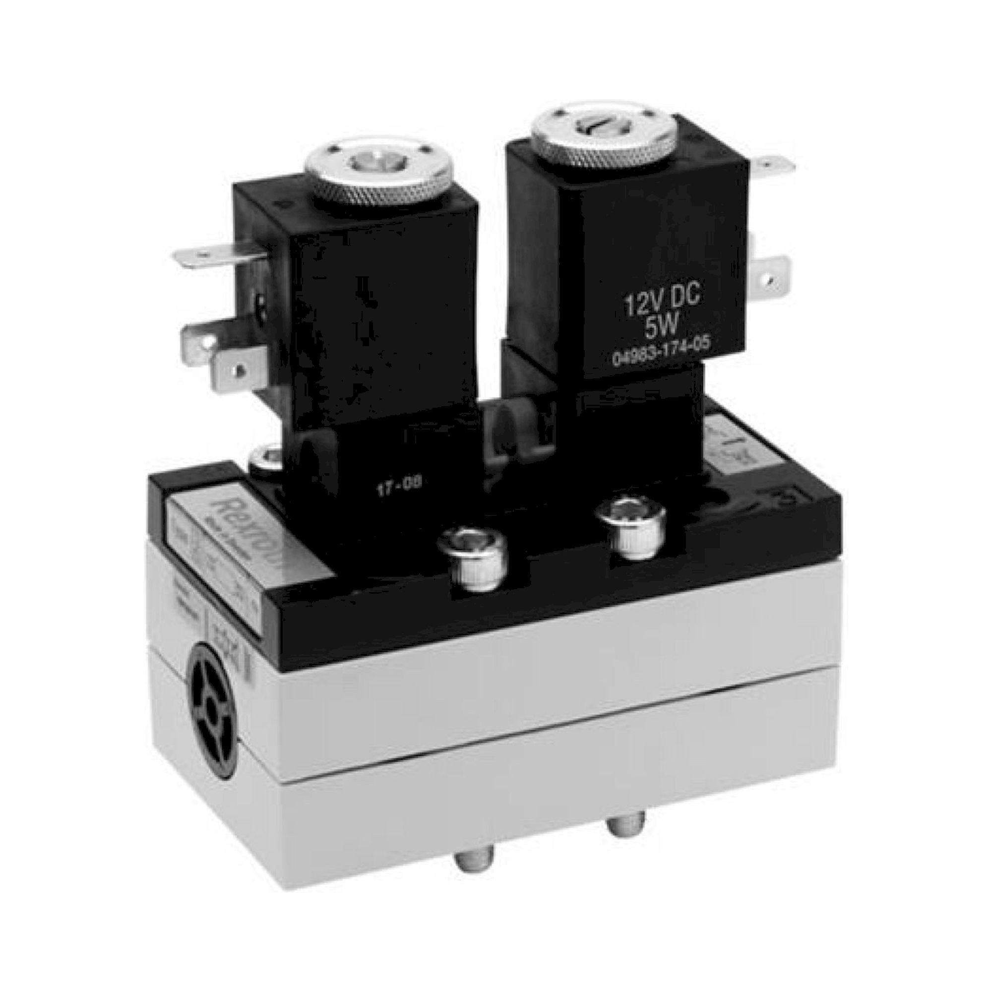 Aventics 5812223500 (V581-5/2DS-012DC-I2-2P22-HBX-P) 5/2-Wegeventil, Serie 581, Größe 2