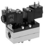 Aventics 5/3-Wegeventil, Serie 581, Größe 2 5812492440 V581-5/3CC-230AC-I2-2CNO-HUX-AA-X-S-T0