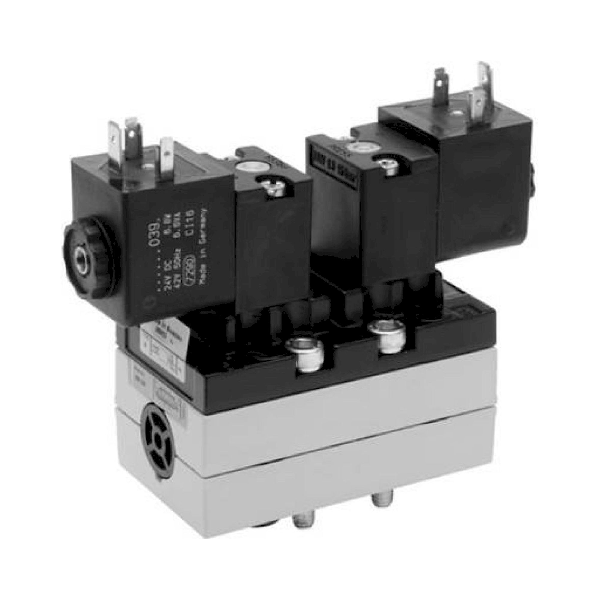 (V581-5/3CC-230AC-I2-2CNO-HUX-A) 5/3-Wegeventil, Serie 581, Größe 2 - Aventics 5812490440