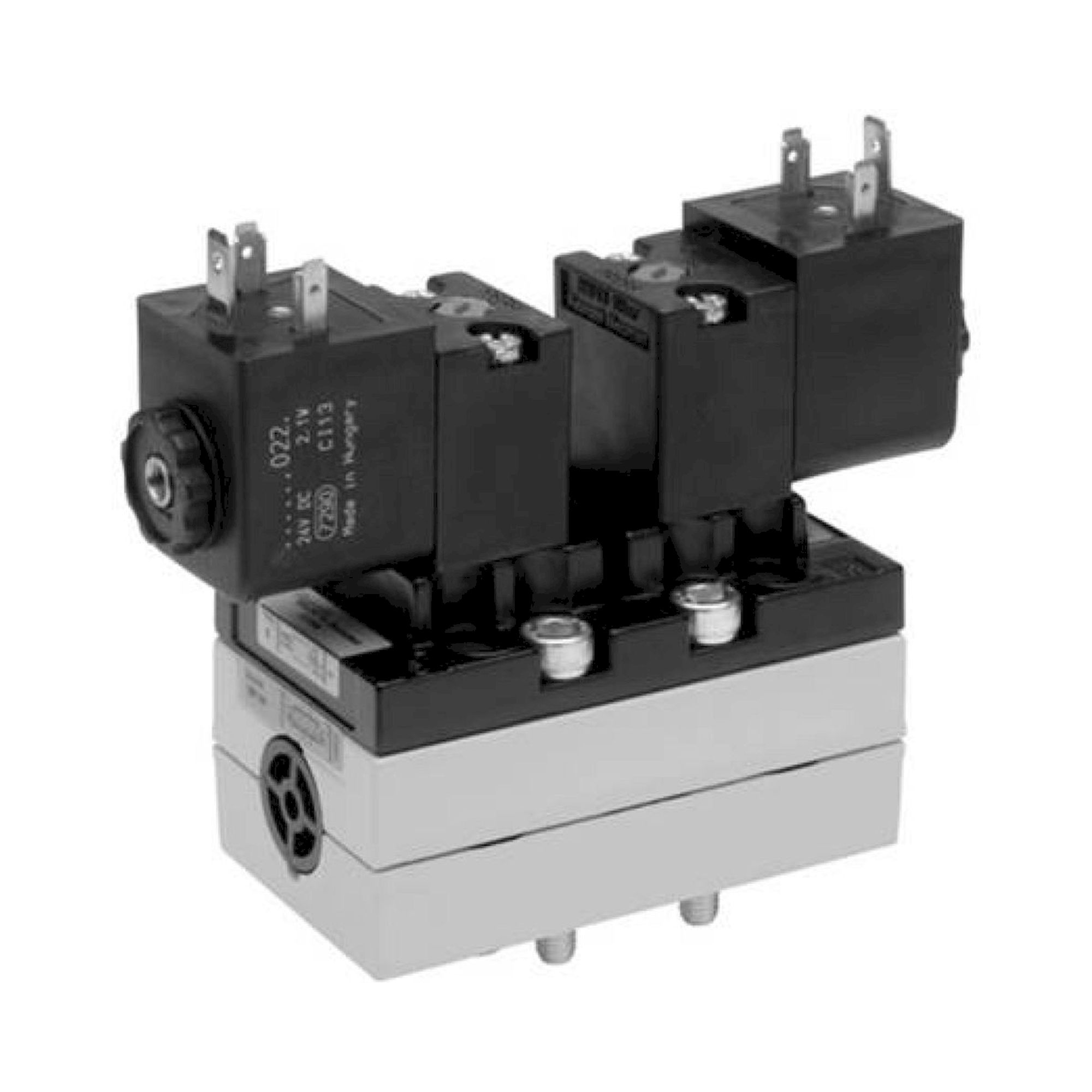 (V581-5/3CC-230AC-I2-2CNO-LBX-A) 5/3-Wegeventil, Serie 581, Größe 2 - Aventics 5812493450
