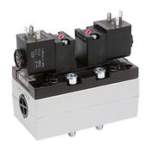 Aventics 5/2-Wegeventil, Serie 581, Größe 3 5813293450 V581-5/2DS-230AC-I3-2CNO-LBX-AA-X-S-T1