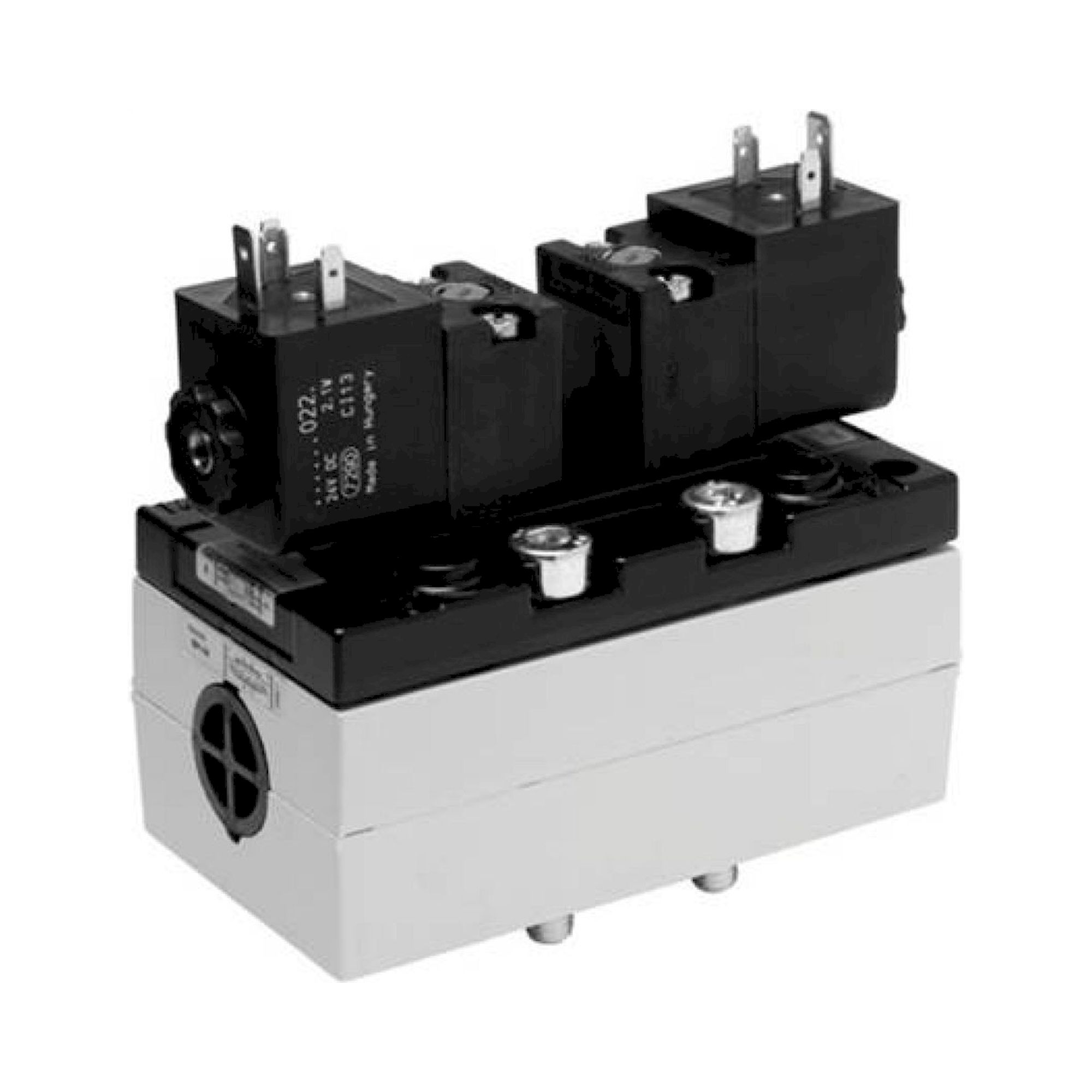 (V581-5/3EC-230AC-I3-2CNO-LBX-A) 5/3-Wegeventil, Serie 581, Größe 3 - Aventics 5813592450
