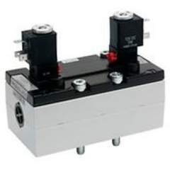 Aventics 5/2-directional valve, Series 581, size 4 5814221400 V581-5/2DS-230AC-I4-2P22-HBX-AA-X-C-T1