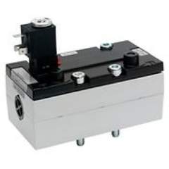 Aventics 5/2-directional valve, Series 581, size 4 5814611200 V581-5/2AR-024AC-I4-AP22-HBX-AA-D-C-T1