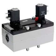 Aventics 5/3-Wegeventil, Serie 581, Größe 4 5814522500 V581-5/3EC-012DC-I4-2P22-HBX-AA-X-S-T0