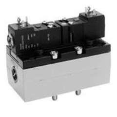 Aventics 5/3-Wegeventil, Serie 581, Größe 4 5814493190 V581-5/3CC-024DC-I4-2CNF-HUX-AA-X-S-T1