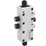 Aventics 5/2-Wegeventil, Serie 740 R432013810 V740-5/2-DBL-AIR-PLT