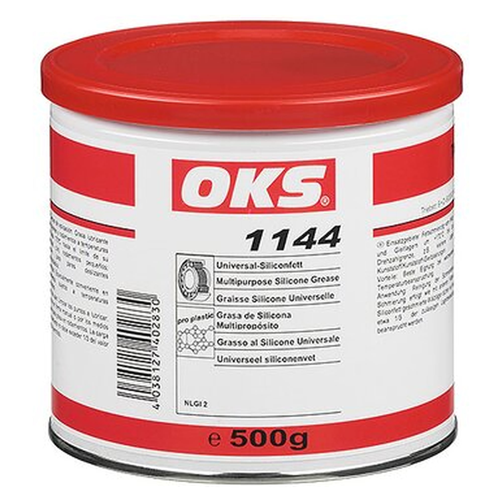 OKS 1144, universal silicone grease - 500 g can, adhesive and sealant for repairs