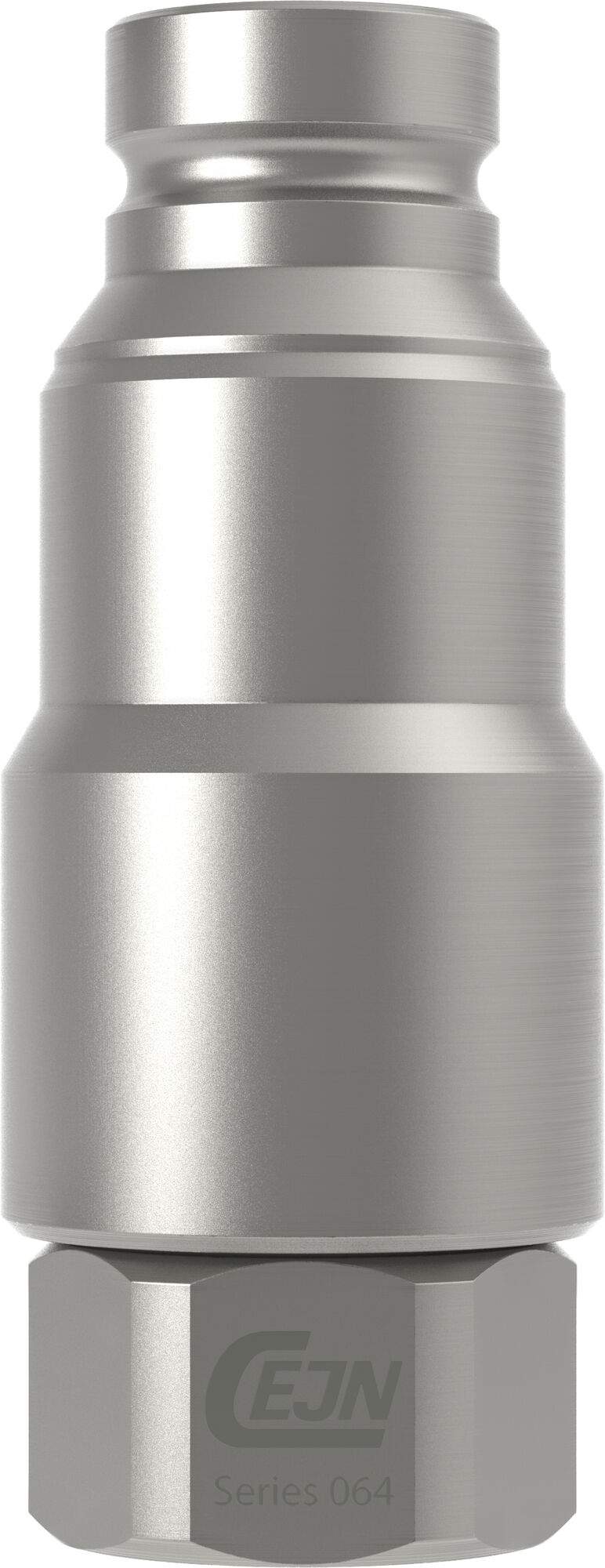 Nipple with pressure eliminator, female thread, G 1 1/4" (BSP), DN 25, 350 bar, steel - Cejn 100646204