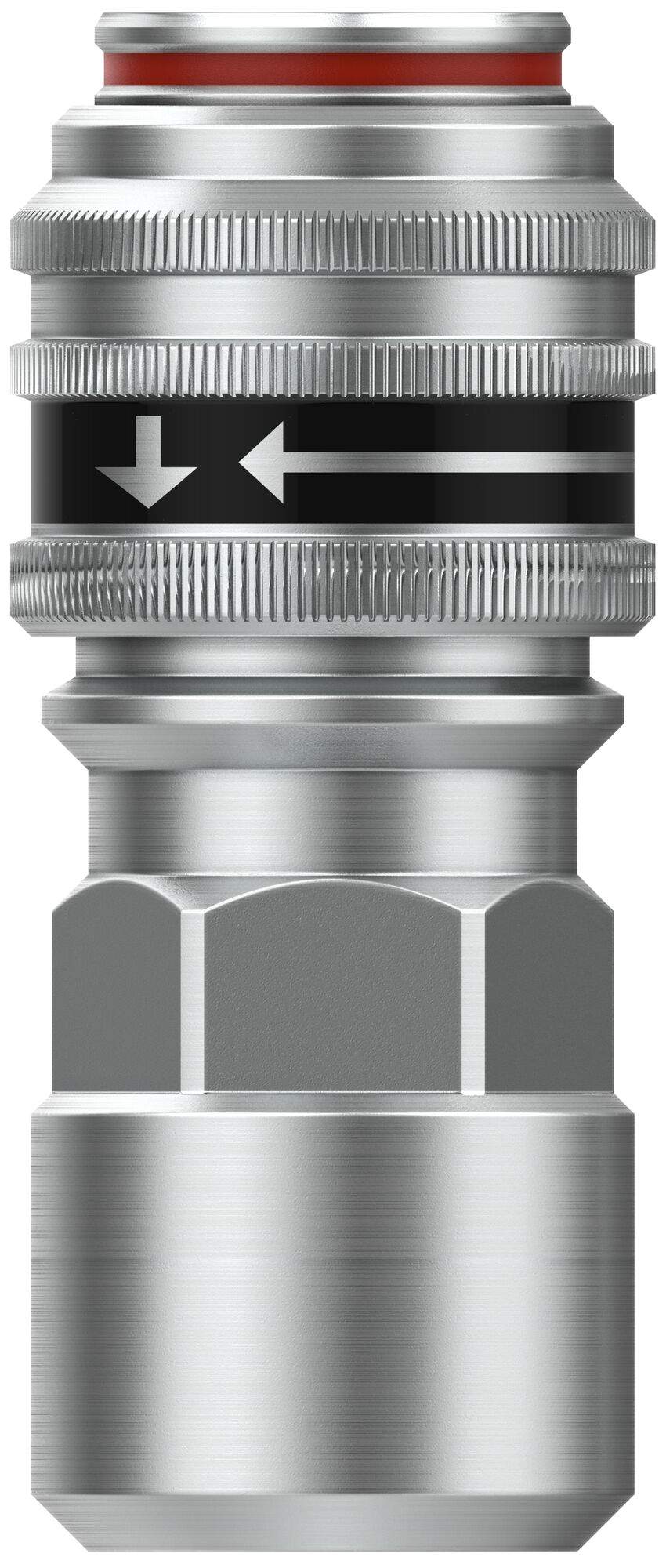 Schnellverschlusskupplung, Innengewinde G 1/4 Zoll, DN 2,5 mm, 80 MPa, gehärteter Stahl - Cejn 101151200