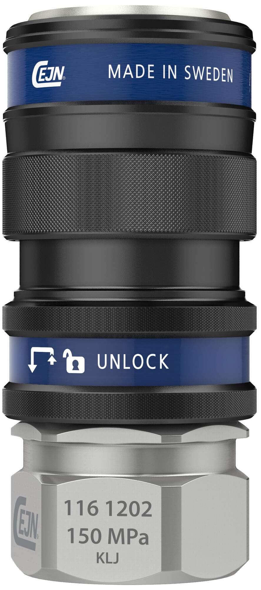 Schnellverschlusskupplung Serie 116, Innengewinde G 1/4", 150 MPa, gehärteter Stahl - Cejn 101161202
