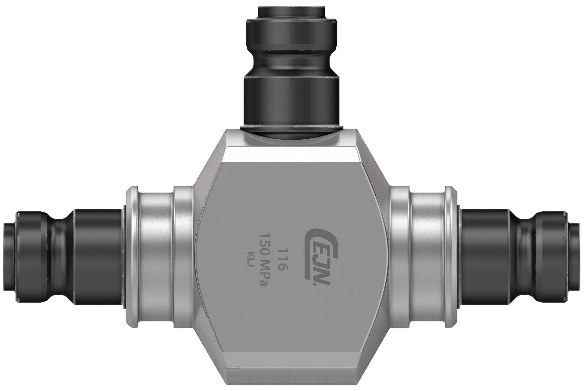 T-connection with 3 nipples, DN 2.5 mm, 150 MPa, hardened steel - Cejn 101163666