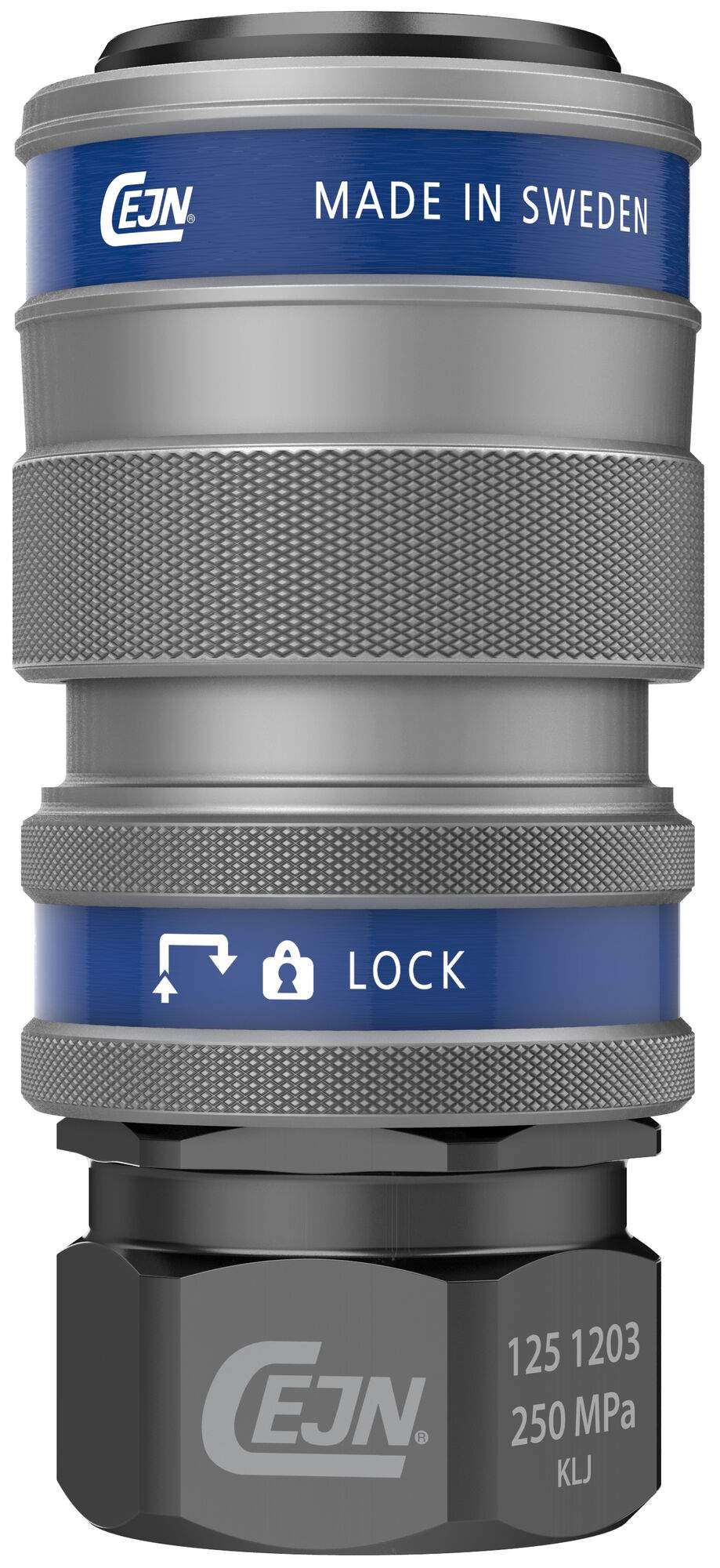 Schnellverschlusskupplung Serie 125, Innengewinde G 1/4", 250 MPa, gehärteter Stahl - Cejn 101251203
