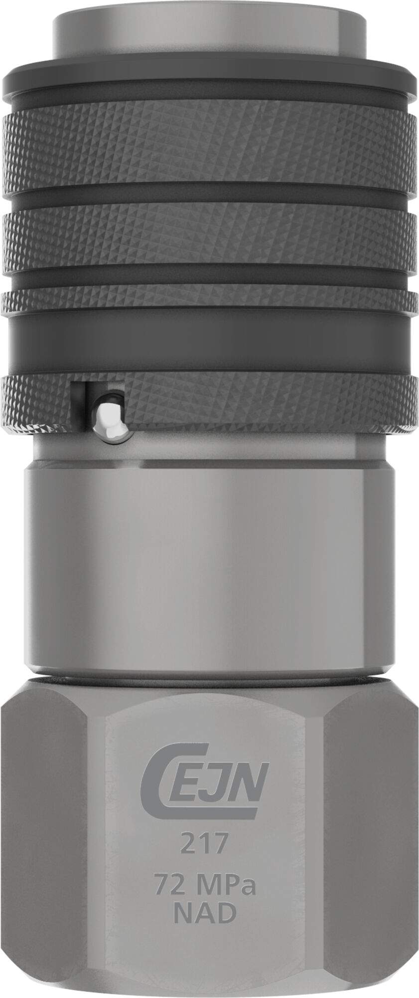 Schnellverschlusskupplung flachdichtend, Innengewinde G 1/4 Zoll, 72 MPa, gehärteter Stahl - Cejn 102171202