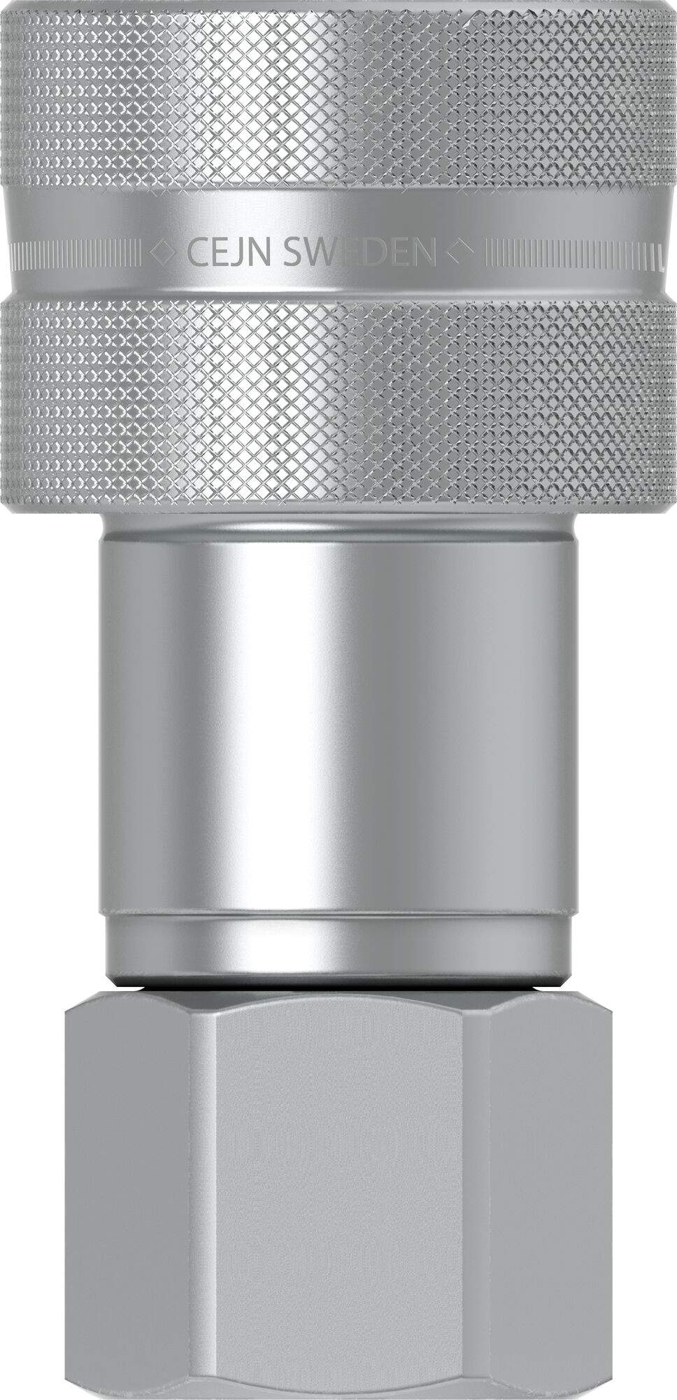 Schraubkupplung, Innengewinde 1/4 Zoll NPT, DN 6 mm, 72 MPa, Stahl - Cejn 102321402