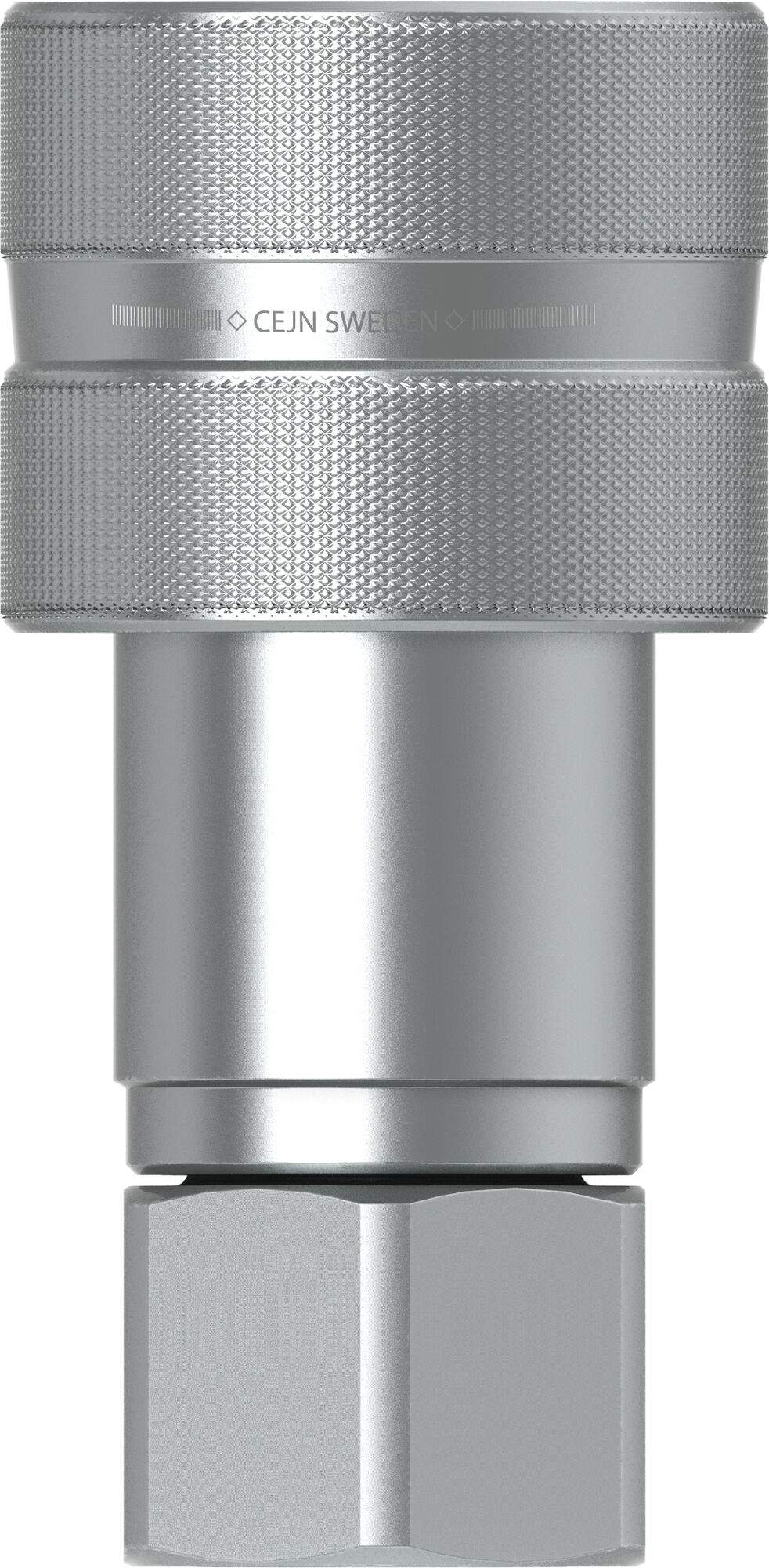 Schraubkupplung, Innengewinde 3/8 Zoll NPT, DN 10 mm, 72 MPa, Stahl - Cejn 102321434
