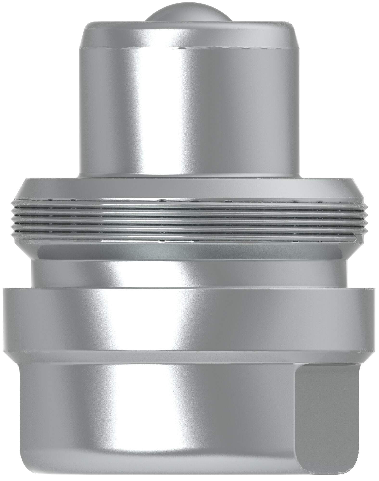 Nipple for screw-to-connect couplings, female thread NPT 1/4", DN 6 mm, 72 MPa, steel - Cejn 102326402