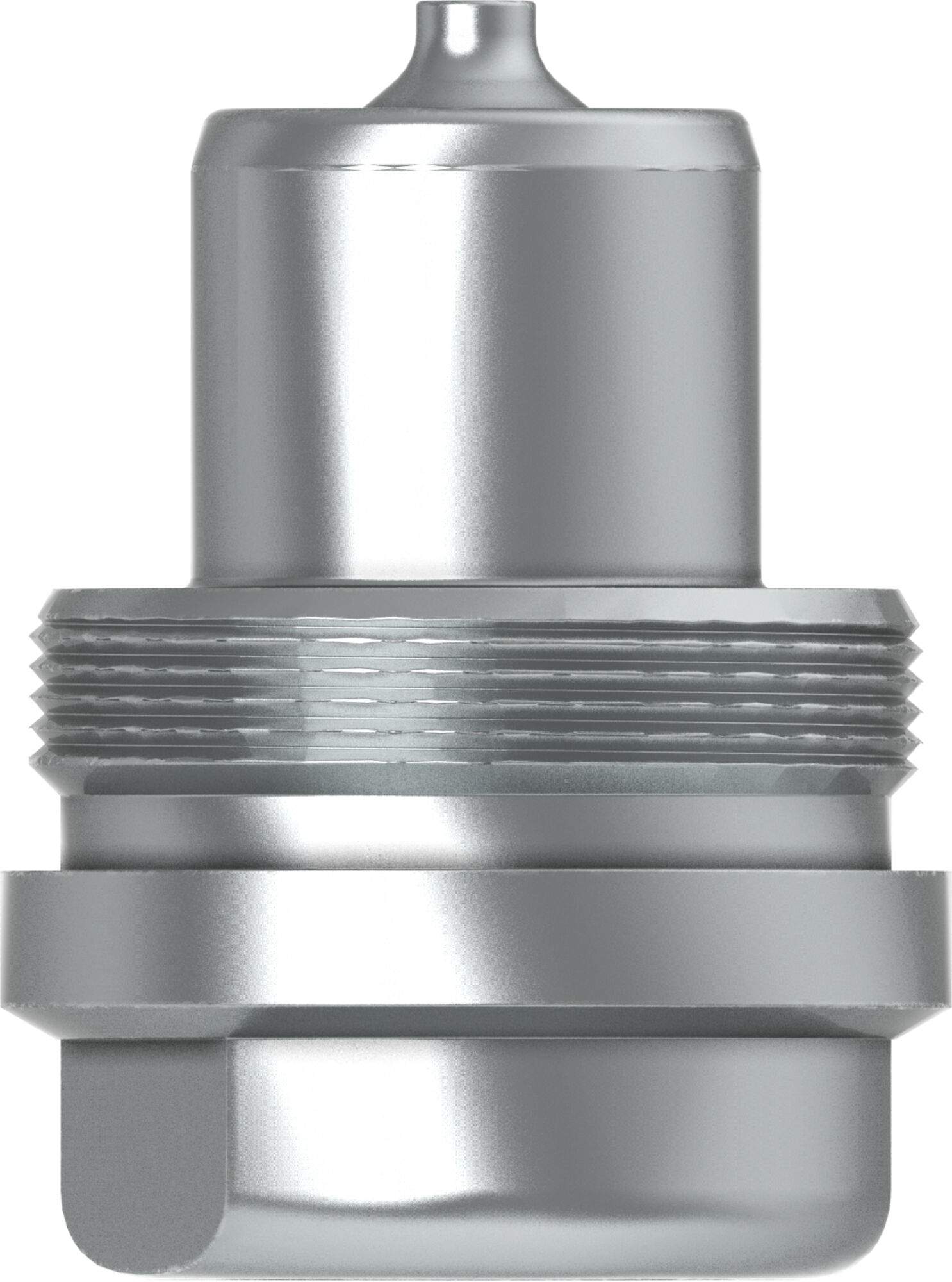 Nipple for screw-to-connect couplings with poppet valve, female thread NPT 3/8", 72 MPa - Cejn 102326444