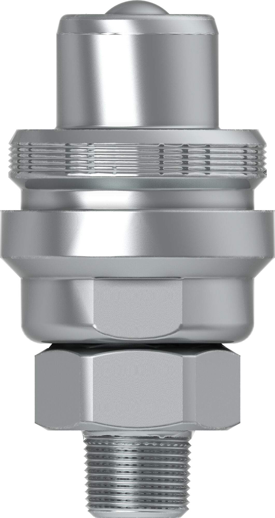 Nipple for screw-to-connect couplings, male thread NPT 1/8", DN 6.3 mm, 72 MPa, steel - Cejn 102326451