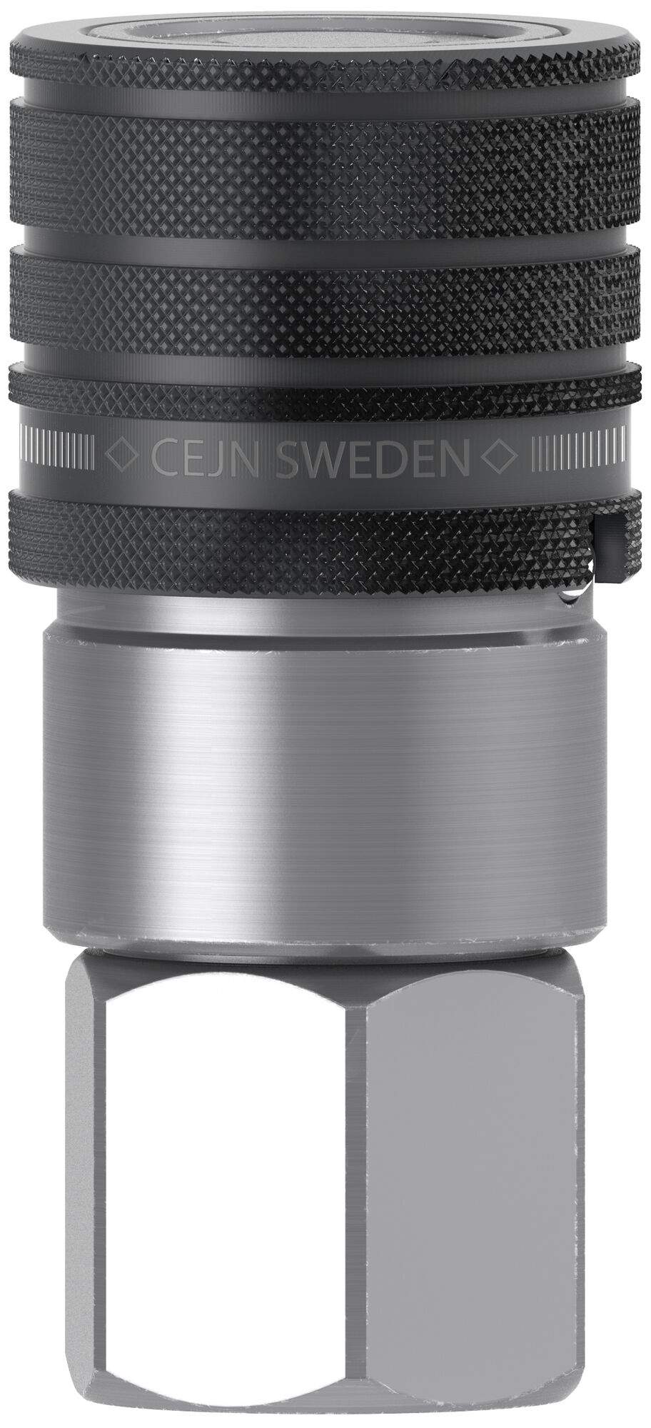Schnellverschlusskupplung, Innengewinde, G 1/4", DN 6.3, 500 bar, Stahl - Cejn 102651212