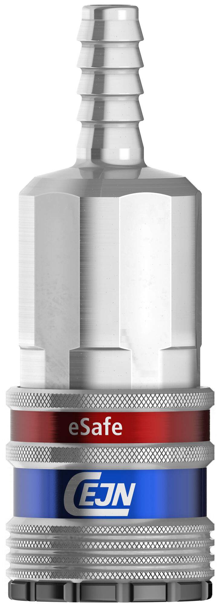 eSafe vented safety coupling ARO 210 5.5 mm, hose connection 6.3 mm, 1150 l/min, steel - Cejn 103002002