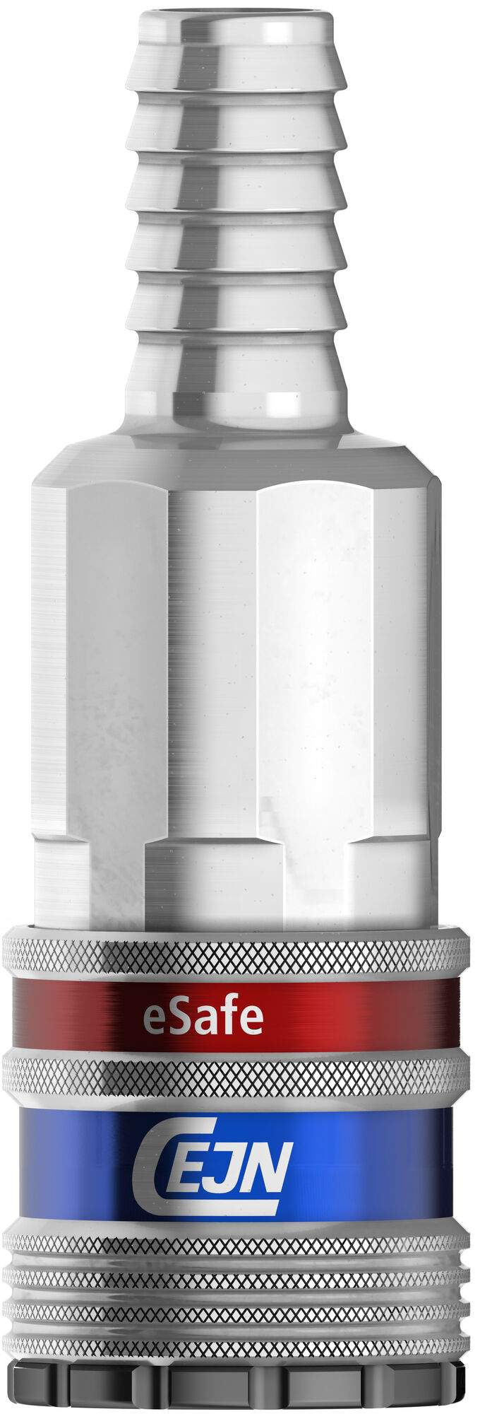 eSafe vented safety coupling ARO 210 5.5 mm, hose connection 10.0 mm, 1150 l/min, steel - Cejn 103002004