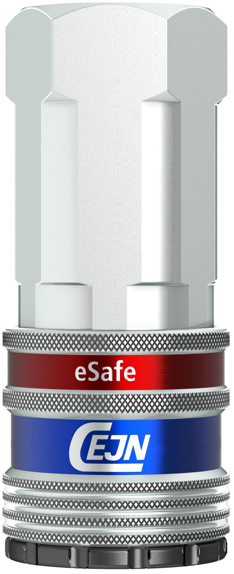 eSafe vented safety coupling ARO 210 5.5 mm, female thread NPT 1/4", 1150 l/min, steel - Cejn 103002402